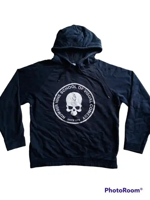 Number (N)ine SS01 School of Visual Comedy Hoodie Sweater Japan Punk Mastermind