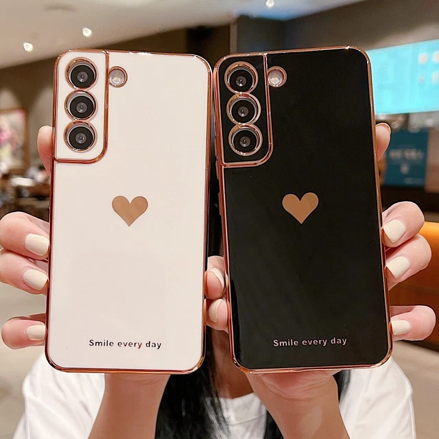 Case For Samsung Galaxy A14 A34 A54 5G Shockproof Silicone Heart Phone Cover