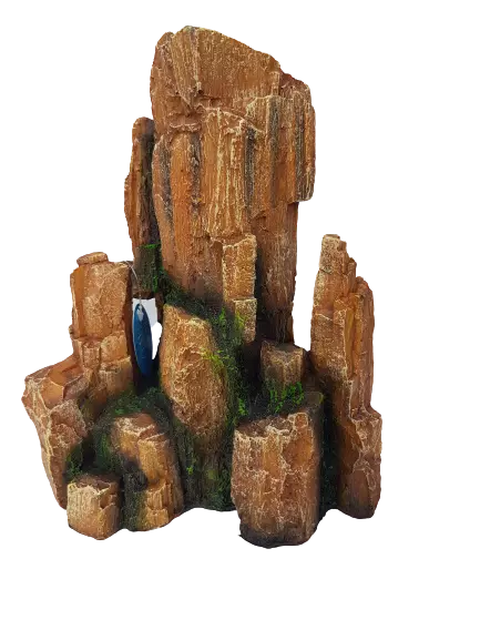 Rock Outcrop Aquarium Fish Tank Decoration Ornament, Fish Safe Polyresin Decor