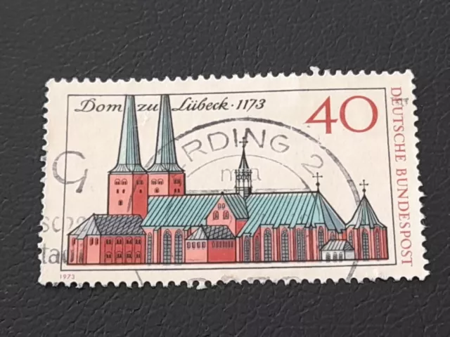 1973 Germania Repubblica Federale Tedesca Cattedrale di Lubecca n 629 p 40 used