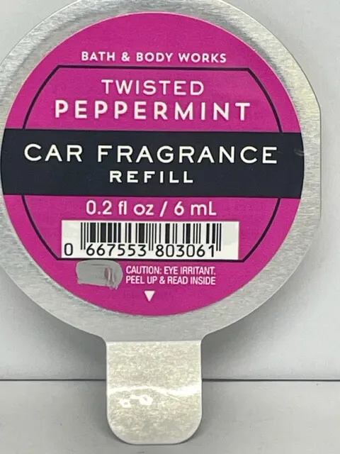 Bath & and Body Works Scentportable Refill Disc Twisted Peppermint Car Fresh