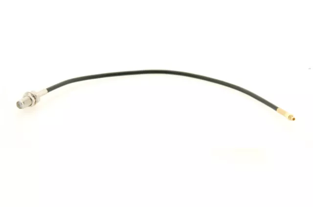 Alda PQ Anschlusskabel mit Einbaubuchse 20cm, RG174 für SMA/F auf MMCX/M