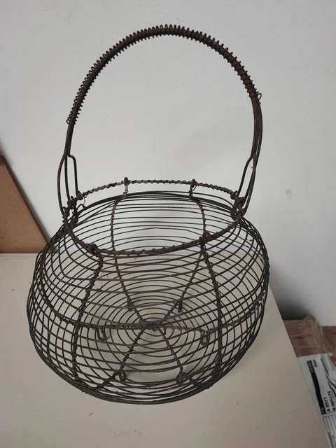 Panier ancien à œufs | Selency