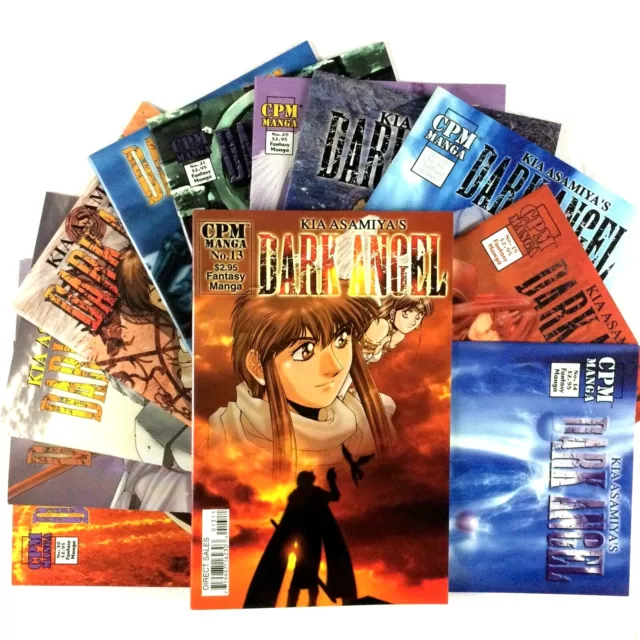 Kia Asamiya Dark Angel 12 Comic Lot Manga 13 14 15 16 19 20 21 23 26 27 28 30