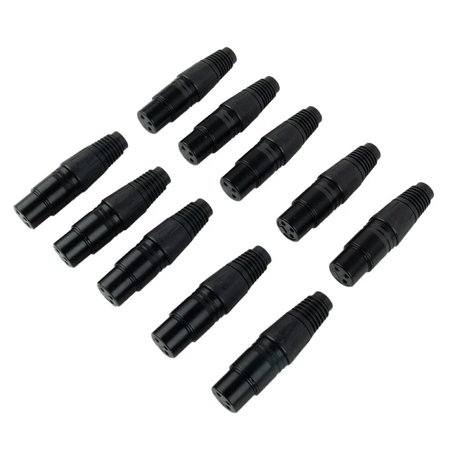 Strumenti di inserimento spina cavo cavi microfono MIC XLR connettore cavo audio 3 pin