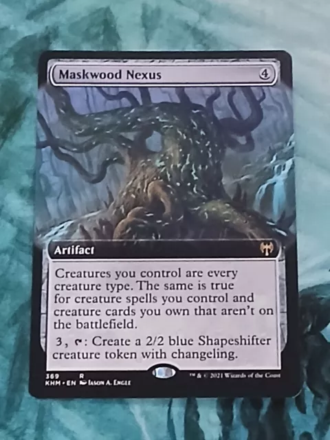 Maskwood Nexus 1x FOIL KHM MTG Kaldheim Rare MINT artifact Maskwood Nexus 1x FOIL KHM MTG Kaldheim Rare MINT artifact