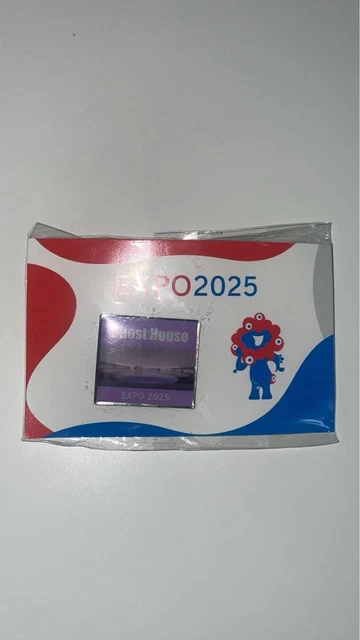 OSAKA EXPO 2025 Guest House Pin Badge Collectible Japan