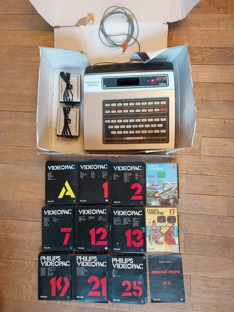 Console De Jeu Radiola Jet 25 - Videopac - État Exceptionnel - Fonctionne
