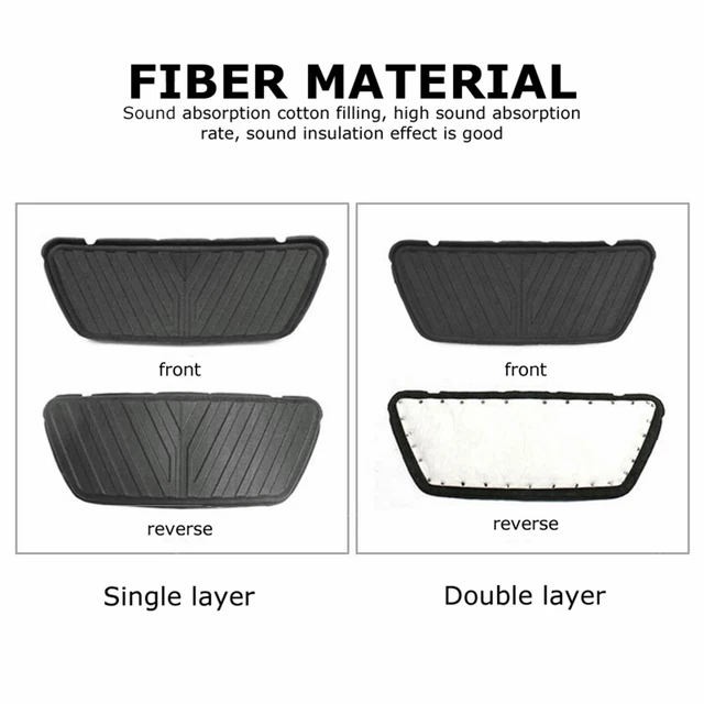 FRONT TRUNK NOISE Reduction Mat Deadening Soundproof for Tesla Model Y