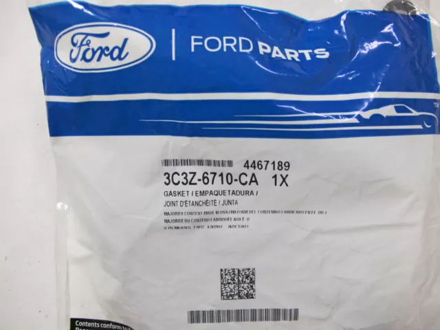 Genuine Ford OEM 03-10 6.0L/5.4L Engine Oil Pan-Bed Plate Gasket - 3C3Z-6710-CA
