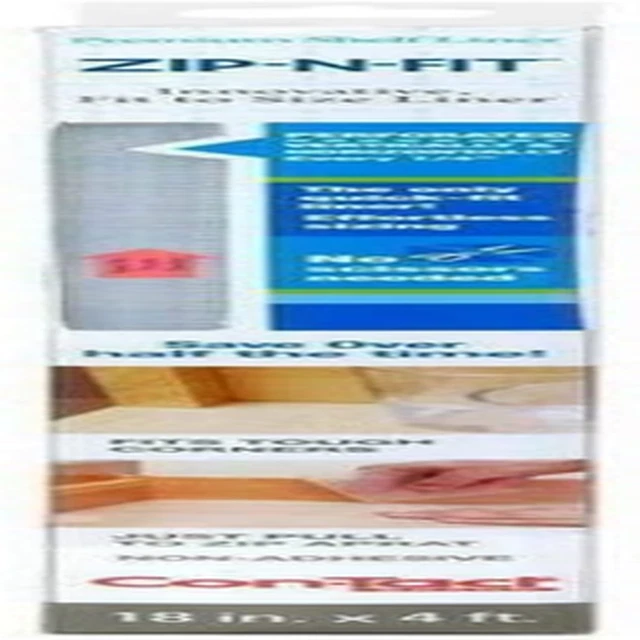 KITTRICH+04F-CZ8S01-06+ZIP+N%27+FIT+SHELF+LINER%2C+CLEAR%2C+18-IN.+X+4 ...