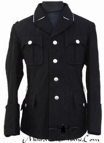 WW2 Tedesco M32 Nero Ufficiale Uniforme Lipidum Pantaloni S/M/ L/XL/ XXL/XXXL
