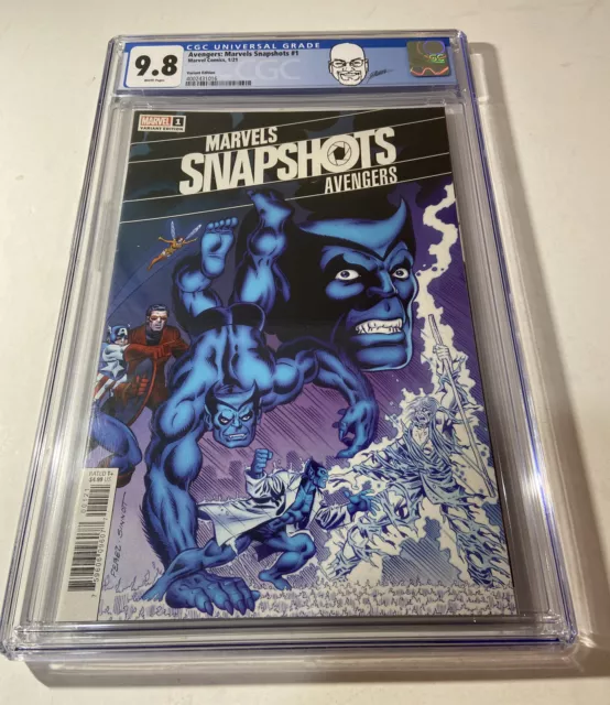 MARVELS SNAPSHOTS AVENGERS #1 variant- CGC 9.8