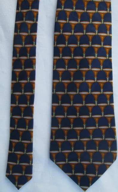 -AUTHENTIQUE cravate cravatte  LANVIN   100% soie  TBEG  vintage