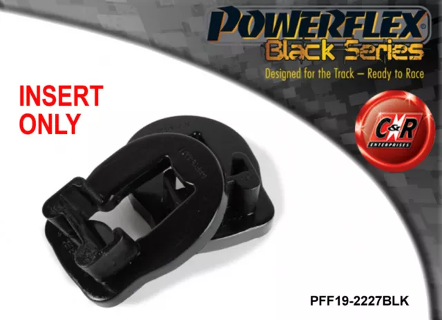 Powerflex Black Bas Torq Mnt Large Insert pour Fiesta 8.5 St 200 21on