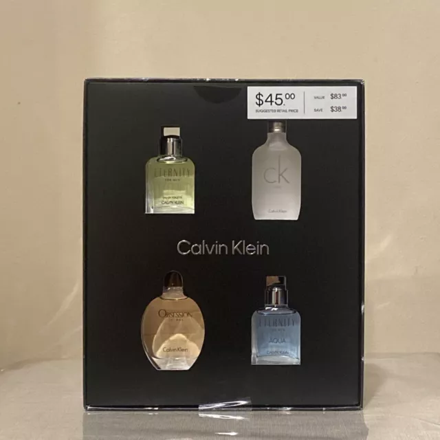 CALVIN KLEIN Men's 4-Pc. Eau de Toilette Travel Gift Set