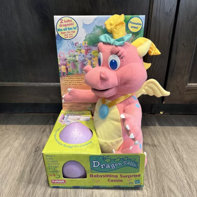 Vintage 1999 Playskool / Hasbro Dragon Tales Babysitting Cassie  New Unopened