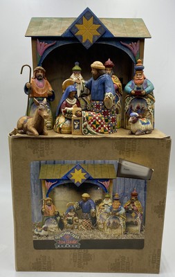 jim shore mini nativity 2004