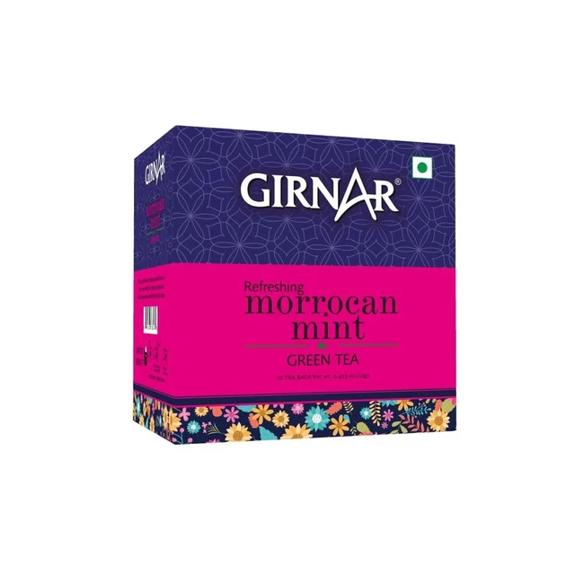Girnar Green Tea with Morrocan Mint Free Shipping World Wide