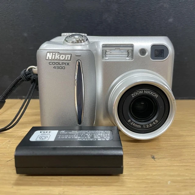 NIKON COOLPIX E4300 Compact Digital Camera Tested, Cleaned