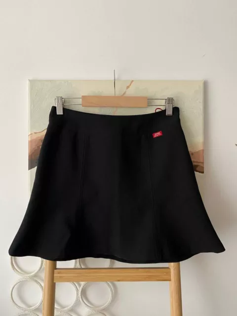 Black vintage Miss Sixty mini skirt school style Size S