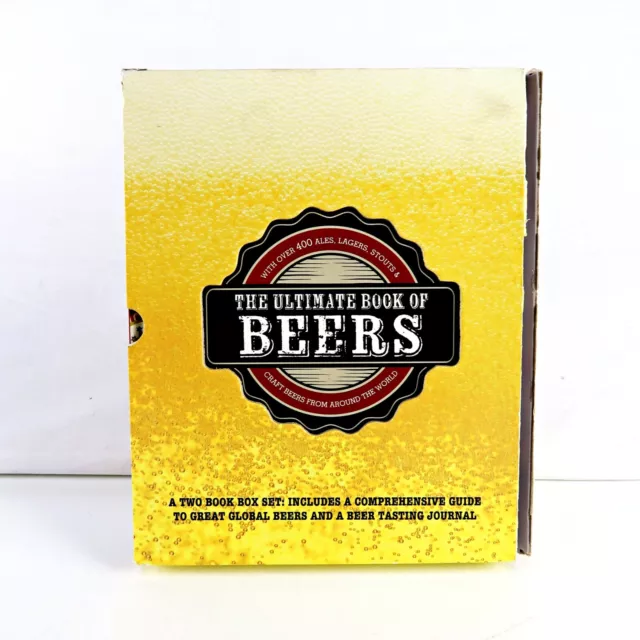 The Ultimate Book of Beers 2 Book Set HC 2014 **Damaged Slipcase**