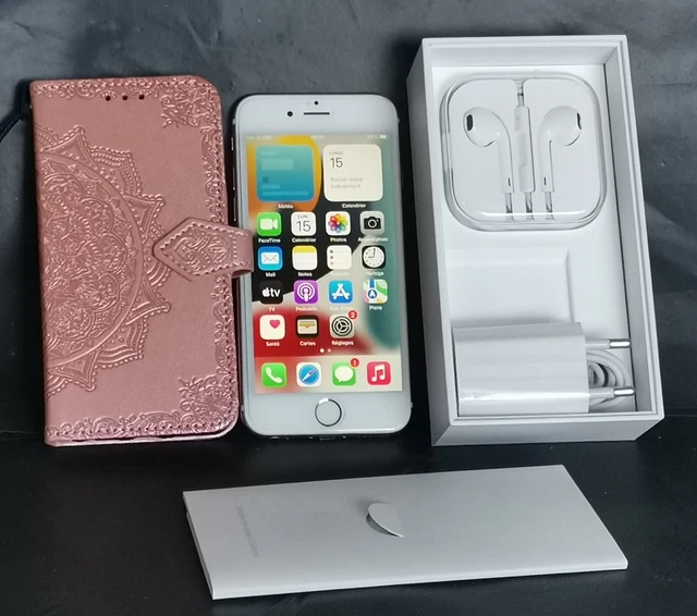 IPhone 6S 16Go Argent Débloqué (A1688) - IOS 15 - État Occasion Fonctionnel