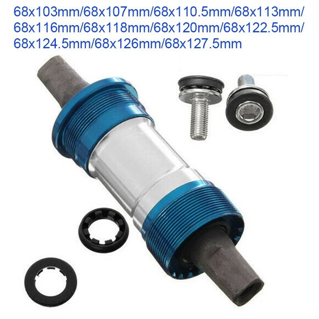 Support De Cadre De Vélo (bottom Bracket) - Type Trou Carré - 120 Mm - Pour VTT - Roulements Et Joints Inclus