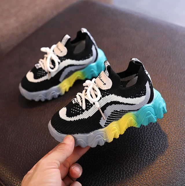Kids Baby Boys Girls Trainers Shoes Sneakers Infant Toddler Casual Sports Shoes@