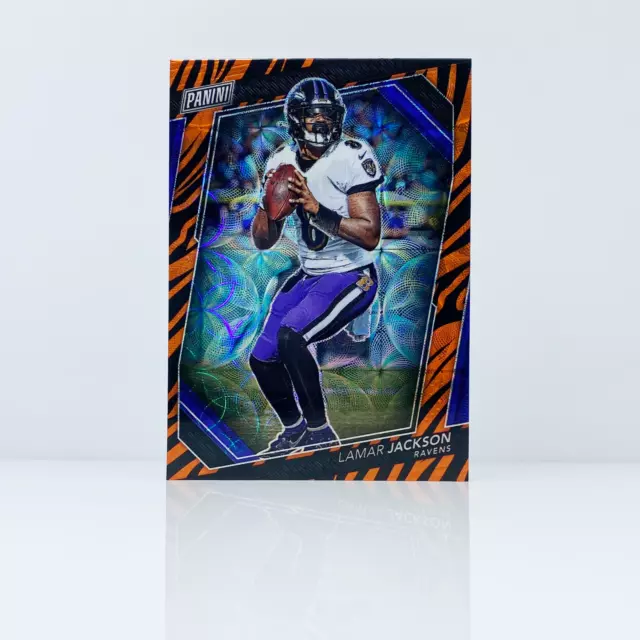 LAMAR JACKSON 2023 Panini National VIP Gold Pack Tiger Stripe RAVENS SSP 3.00 PicClick
