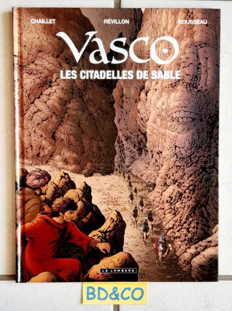 VASCO - Tome 27 Les citadelles de sable - Chaillet/Rousseau - EO - Comme neuf