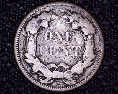 1857 Flying Eagle Cent Decent Detail 1st Small Cent Nice Coin #FE130 7