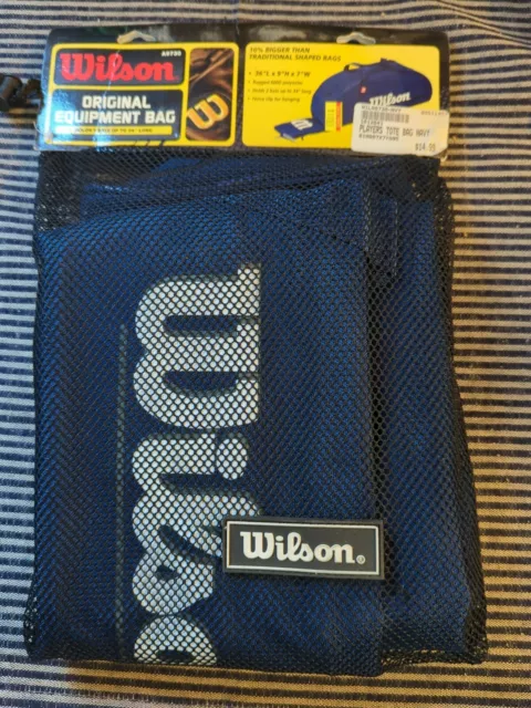 Wilson Baseball Softball Game Bag 36" x 9" x 7" Fits up to 2 Bats up to 34" L