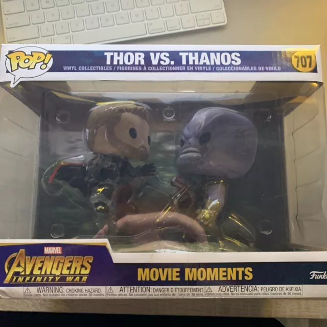 Marvel Movie Moments: Thor vs. Thanos #707 Funko Pop