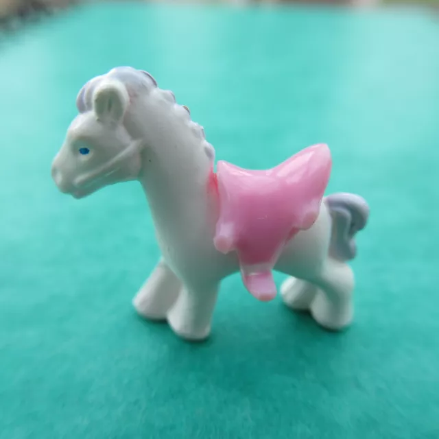 Polly Pocket Pony Jumpin' Fun / Pony Parade Silver Horse Figure Only, 1995