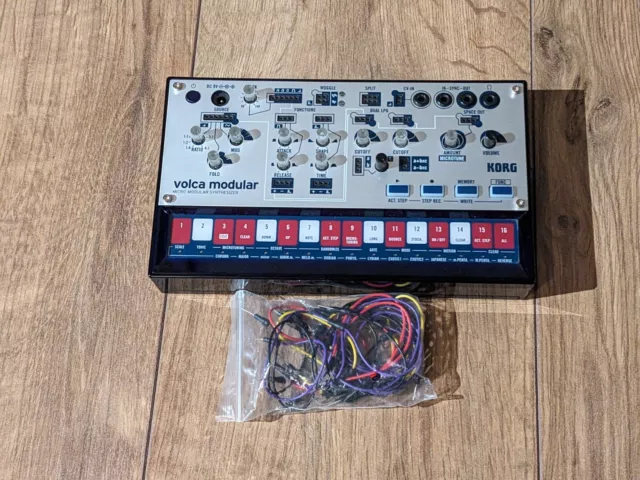 Korg Volca Modular synthesizer semi-modular analogue micro synth 16 sequencer