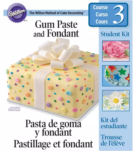 Wilton Kit Curso 3 - Pasta de Goma y Fondant