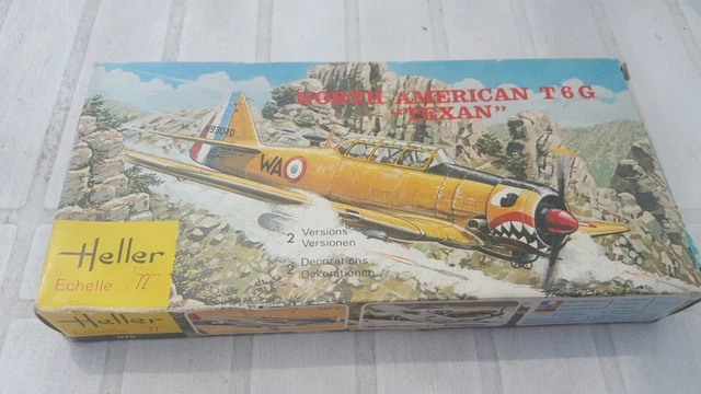 Heller, 1/72 North  american Texan T 6 G