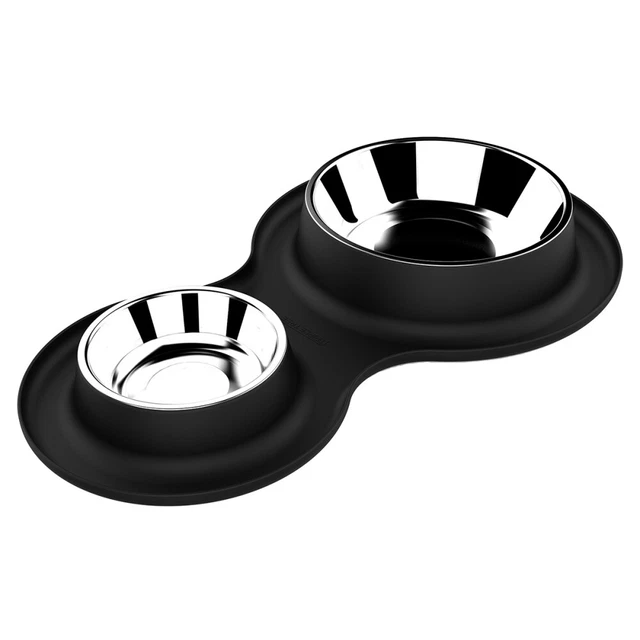Tazón de acero inoxidable para mascotas de acero inoxidable para perros