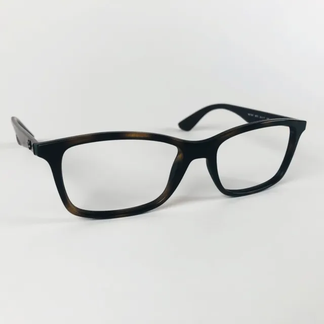 RAY-BAN eyeglasses MATT TORTOISE RECTANGLE glasses frame MOD: RB7047 5573