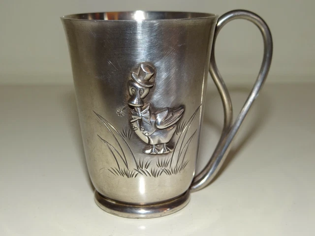 Seau à Champagne CGF En Métal Argenté – Décor De Pampres De Vigne – Années 1920-1940