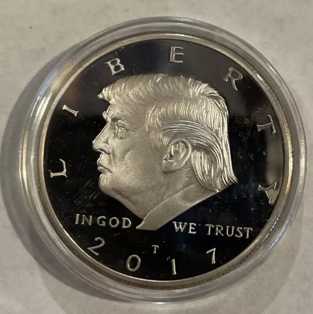 Donald Trump, President Of The United States 2017 ~ 1.50" LIBERTY CHALLENGE COIN