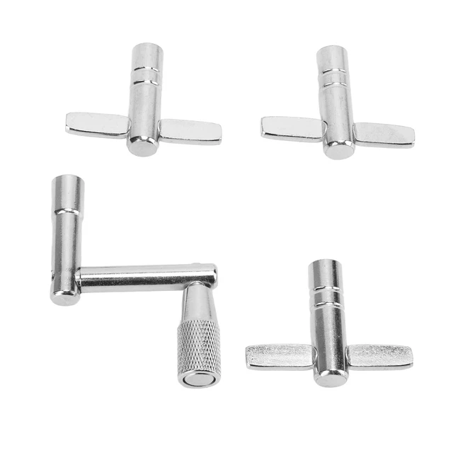 DRUM TUNING KEY Kit 1x Z Type 3x T Type Standard Universal Drum Key ROL ...