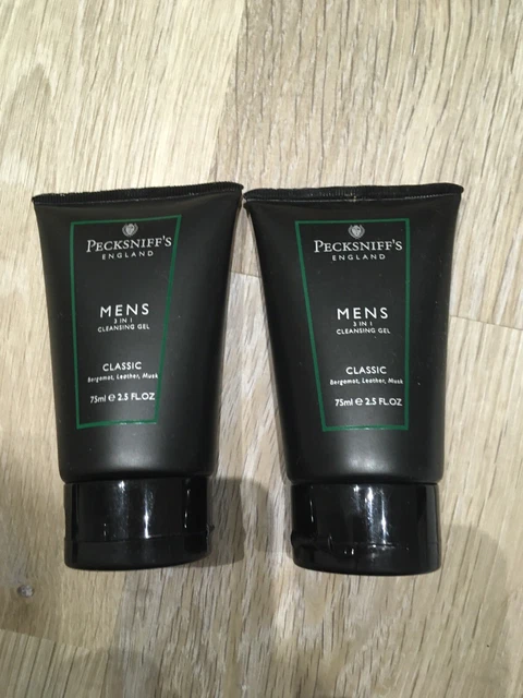 MENS PECKSNIFFS CLASSIC 3 in 1 Cleansing Gel 2 x 75ml 6.90 PicClick UK