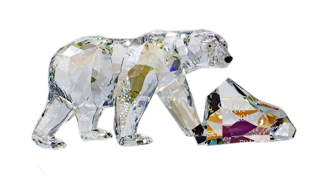 Swarovski Crystal Figurine, Siku Polar Bear Iceberg, (1053154) 6.5" NIB Swarovski Crystal Figurine, Siku Polar Bear Iceberg, (1053154) 6.5" NIB