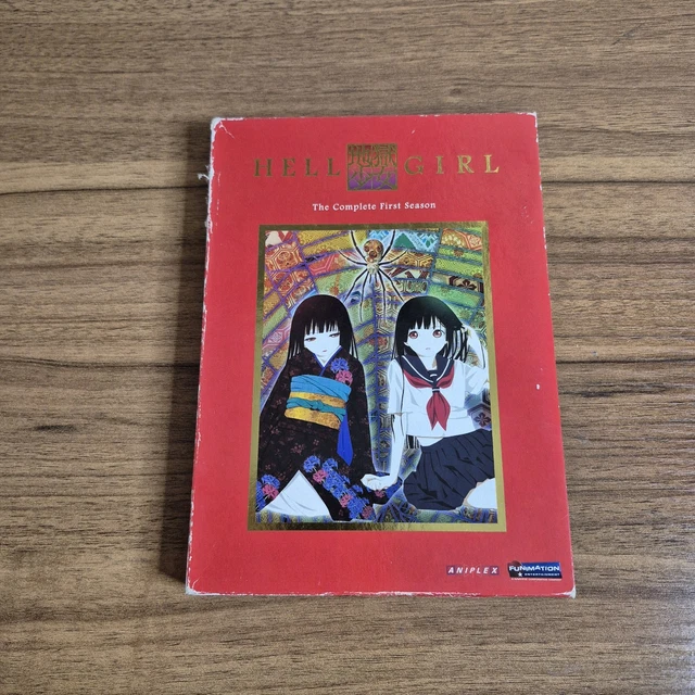HELL GIRL THE Complete First Season DVD 2009, 4 Disc Set COMPLETE