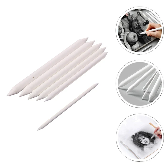 6PCS DIY ART Blenders Paper Eraser Blending Pencil Tree Drawing Stump
