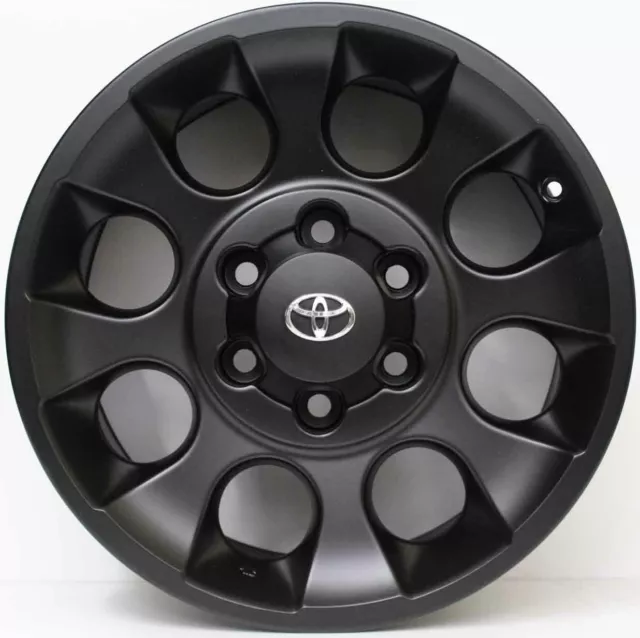 17 inch GENUINE TOYOYA FJ CRUISER 2013 MODEL ALLOY WHEELS IN BLACK FITS HILUX