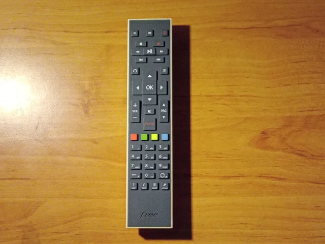 Télécommande pour décodeur Freebox crystal