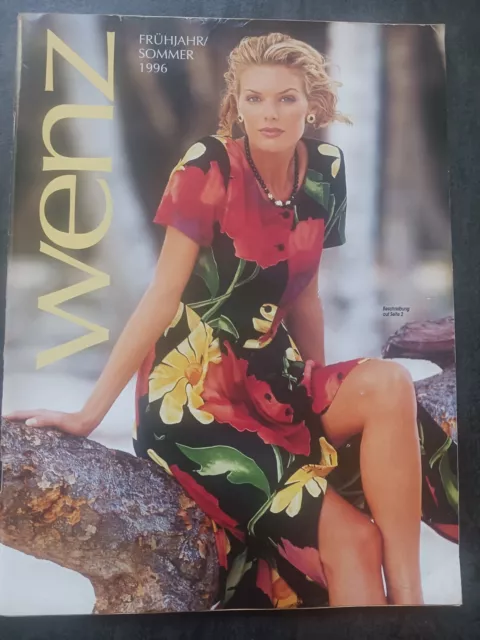 Wenz Katalog Versandhauskatalog Frühjahr Sommer 1996 Kleidung Hausrat Magazin